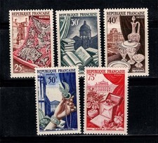 Frankreich 1954 Yv. 970-974 Postfrisch 100% Luxusartikel