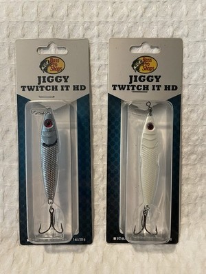 Bass Pro Shops Jiggy Twitch It 1 oz Fishing Lures Set Of 2 Brand New In Package
