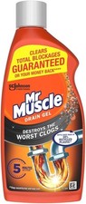 Mr Muscle Drain Unblocker Sink Drain Cleaner Fast Acting Heavy Duty Drain Gel UK