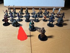 STAR WARS Miniatures WOTC Fringe Rare, UC, And C Most With Cards