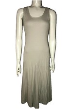 VINTAGE BEATRIX OF CALIFORNIA GRAY CASUAL DRESS SIZE MEDIUM