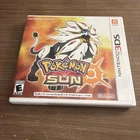 Pokémon Sun (Nintendo 3DS, 2016) Game and Case Tested and Working