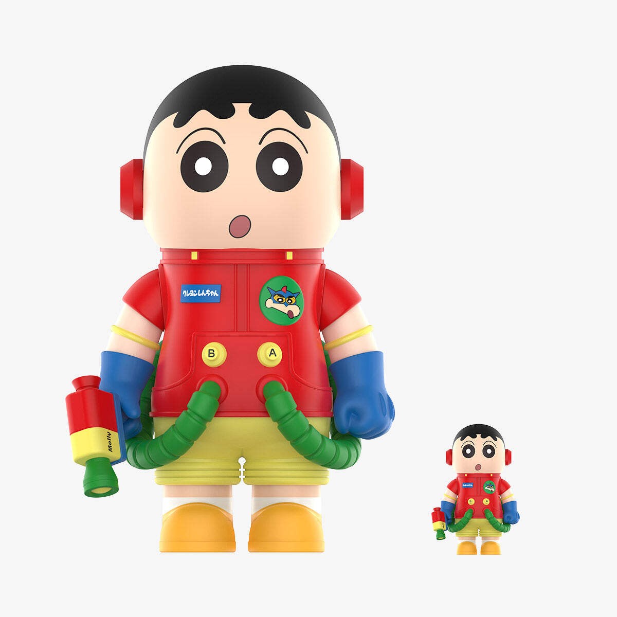 POP MART MEGA SPACE MOLLY 400%+100% Crayon Shinchan  Authentic