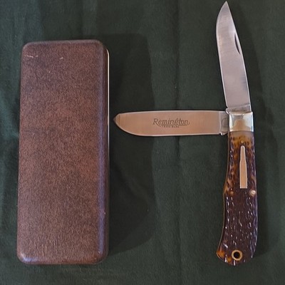 Remington UMC USA 1982 R1123 BULLET TRAPER KNIFE ( 1st year knife) in box