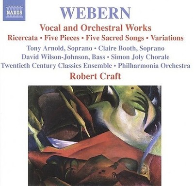 Webern: Vocal and Orchestral Works-CD by Anton Webern [Audio CD]