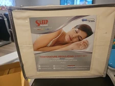 Degrees of Comfort Coolmax Cooling Sheets Set for Full Size Bed, Moisture