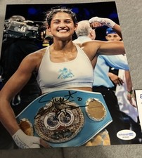 BOXING CHAMPION GABRIELA FUNDORA SIGNED AUTOGRAPHED PHOTO ACOA CERT 8x10