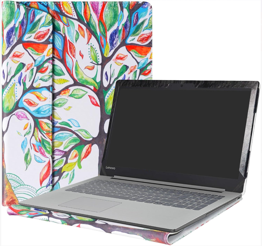 Alapmk Protective Case Cover for Lenovo Ideapad 320s Love Tree