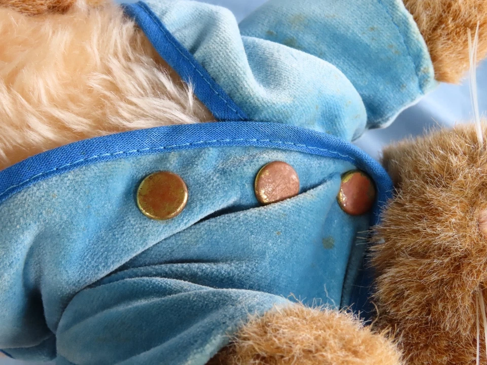 Vintage PETER RABBIT PLUSH STUFFED ANIMAL by EDEN Beatrix Potter Cottontail 15" - Image 4 of 4