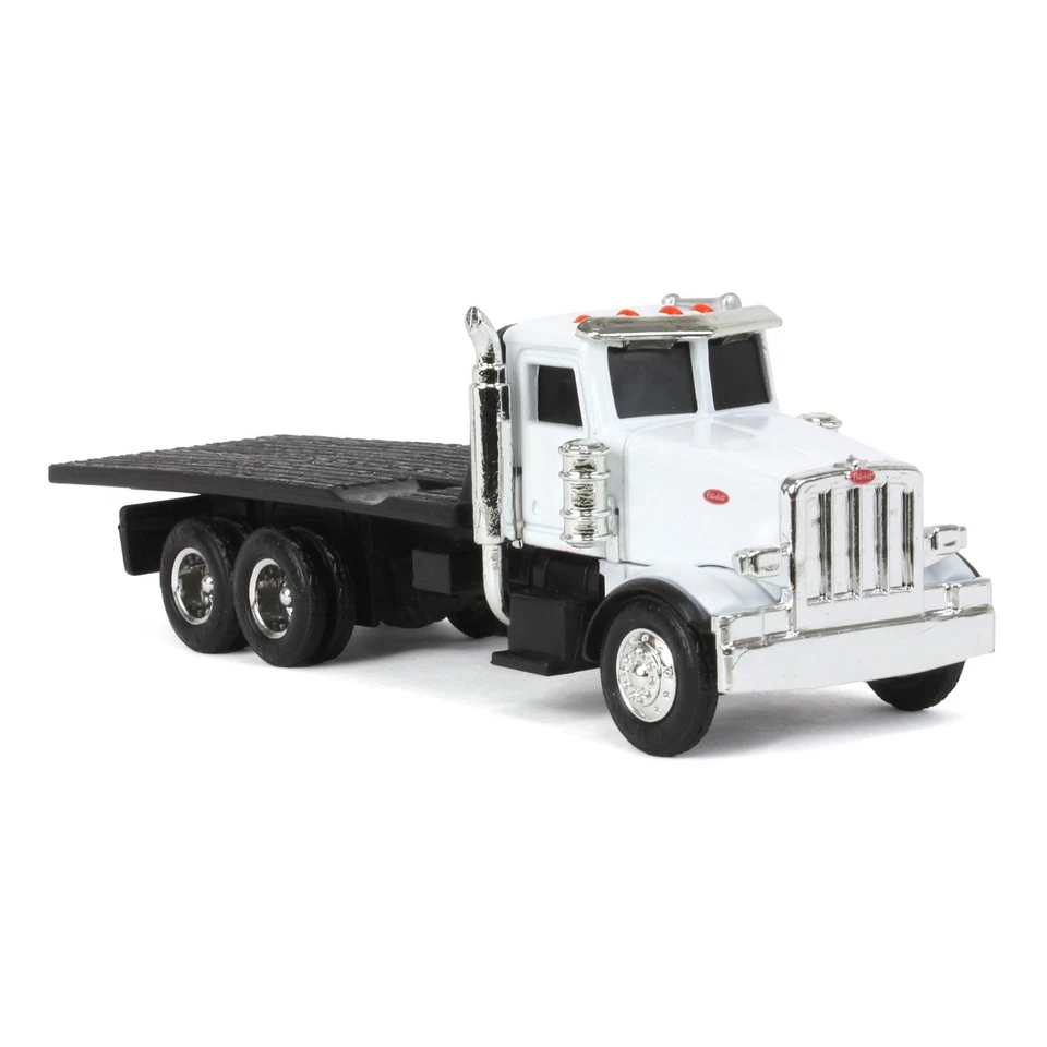 1/64 ERTL Collect N Peterbilt Flatbed Truck, ZFN46709 - Image 2 of 3