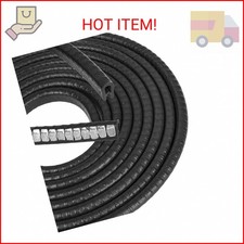 Edge Trim Black Small, Fits Edge 1/16 to 1/8 Inch, Length 10 Feet 3 Meter