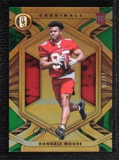 2021 Panini Gold Standard Rookies Emerald 5/11 Rondale Moore #120 0d44