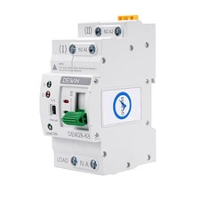 Automatischer Transferschalter 2P 63A 220V Hutschiene Stromversorgung Umschalter