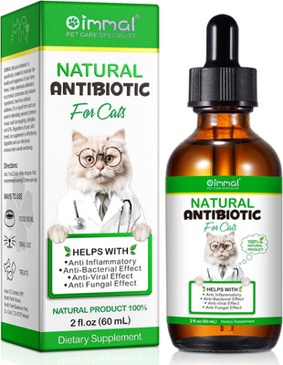 Antibiotics for Cats, Natural Antibiotic Pet Supplements Supports Immune & Cats