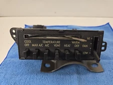 Plymouth Volare A/C Heater Controls OEM 3846091 3846342 Dodge Aspen 
