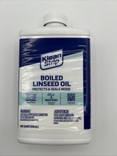 Klean-Strip Boiled Linseed Oil 1 qt Protects - Seals - Beautifies Natural Wood