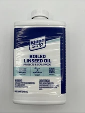 Klean-Strip Boiled Linseed Oil 1 qt Protects - Seals - Beautifies Natural Wood