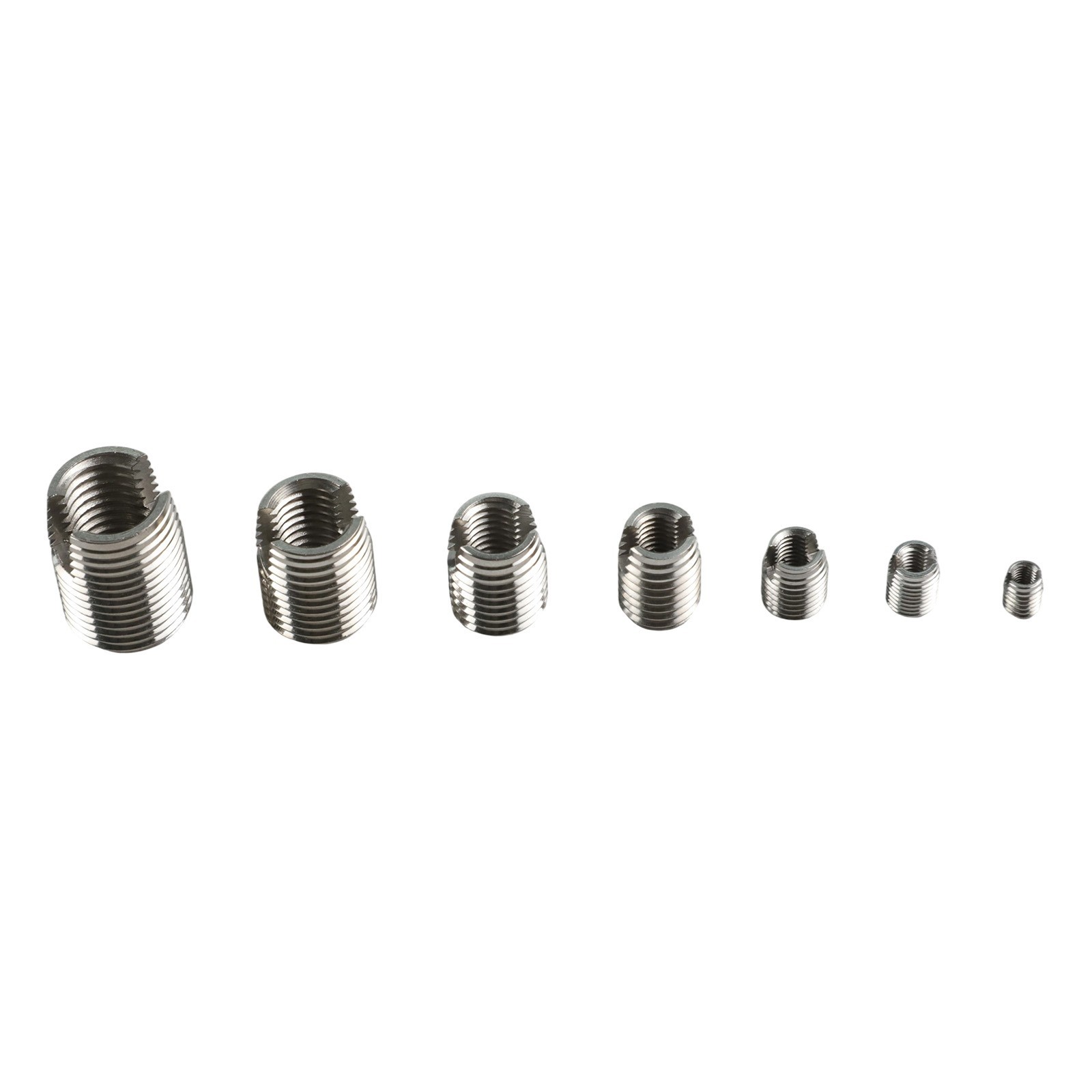 50PC Stainless Steel Inserts for M3 M5 M6 M8 M10 For M12 Thread Repair