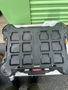 Milwaukee PACKOUT Dolly 24" x 18" Black Multi-Purpose Utility Tool Cart - 1 PK