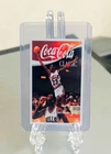 Michael Jordan Coca Cola Refractor Mini Promo Card Bulls 1989 Mini Inserts