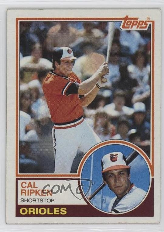 1983 Topps Cal Ripken Jr #163 HOF 0nr3
