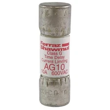 1Pc Ul Class Fuse, G Class, Fast-Acting, 1.5A, 600V Ac, Non-Indicating