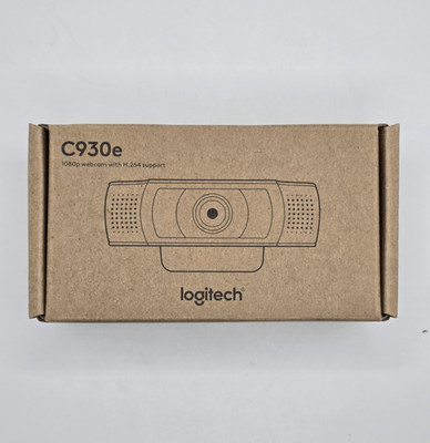 Logitech C930e Desktop Webcam USB 1080p HD Ultra Wide Angle
