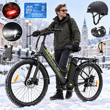 26" Elektrofahrrad 36V 15Ah City E-Bike Pedelec 120KM Herren/Damen 7 Gäng 250W