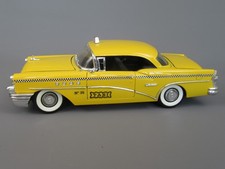 C527 Mira Espagne Buick Century 1955 Taxi #35 Yellow Cab USA 1:18