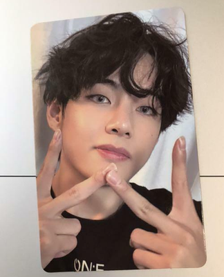 BTS MAP OF THE SOUL ON:E blu-ray photocard Photo card PC one