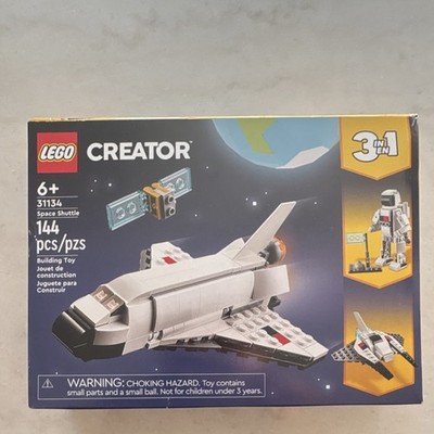 LEGO Creator 3 in 1 Space Shuttle 31134 Complete Set 144 Pieces Boxed