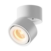 Led Deckenspot Schwenkbar Aluminium Weiß Wohnzimmer B:10 Cm 3000 K Deckenlampe