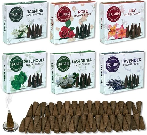 Huge Sale Trumiri Approx 180 Incense Cones & Holder Mix & Match BUY 2 GET 1 FREE