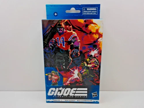 HASBRO G.I. JOE CLASSIFIED 6" ACTION FIGURE #62 BAZOOKA NEW MISB
