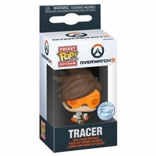 Funko Llavero Pocket Pop Overwatch 2 Tracer
