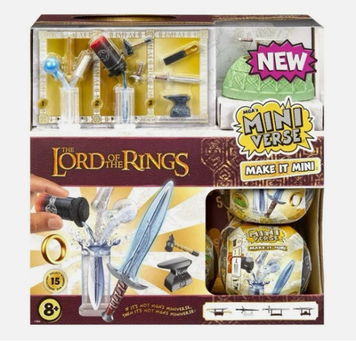 LORD of the RINGS MGA MINIVERSE Make It Mini DISPLAY BOX w/ 10 UNOPENED BALLS
