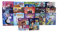 Disney Story Reader Me Reader Books Lot of 17 Princess Disney Cars Nemo SR8