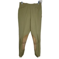 Tailored Sportsman Trophy Hunter Breeches Women 28 Olive Equestrian Riding Pants