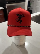 Sunday Swagger Fireball Whisky Red Gold Hat New Rare adjustable SnapBack Cap 
