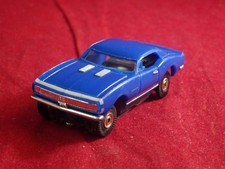 New 67 Blue/White Camaro MoDEL MoToRING T-Jet HO Scale Slot Car -Aurora RRR