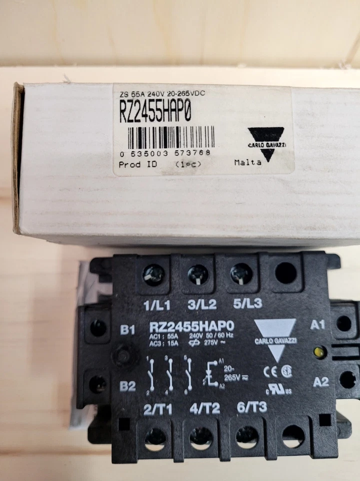 Carlo Gavazzi Solid State Relay 3 phase RZ2455HAP0 - Image 2 of 4