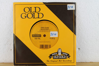 7'' OLD GOLD UK - FIRST CLASS - Beach Baby - Bobby Dazzler