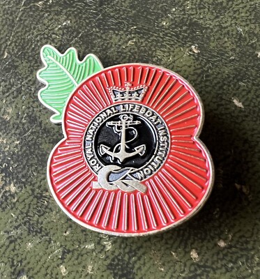 Royal National Lifeboat Institution 2D   Flower Of Remembrance ( RNLI-AB ) 20
