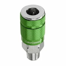 Legacy A71420B Green Male Coupler Type B NPT 1/4"
