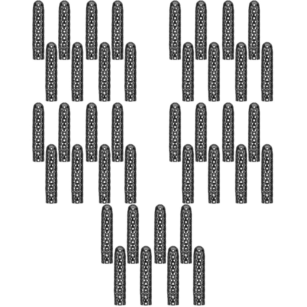 APL 5 PEZZI Laccio Decorativo in Metallo Testa Uomo Calzolaio Estremità Punte in Lega