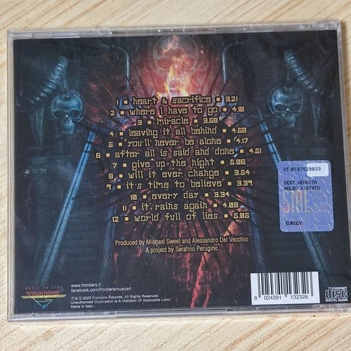 Sweet & Lynch – Heart & Sacrifice CD (2023, Frontiers) Michael/Stryper NEW - Picture 2 of 2
