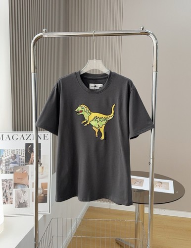 NWT COACH   Men's Women’s Unisex  Embroidered Dinos Dark Green T-shirt  COTTON - Picture 1 of 7