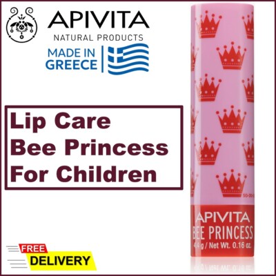APIVITA Lippenpflege Biene Prinzessin Kinder Kinder feuchtigkeitsspendend beruhigend 4,4g (0,16oz)