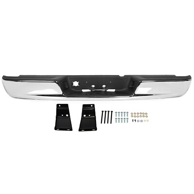 Steel Rear Bumper For 2003-2008 2009 Dodge RAM 2500 3500 w/LED Lghts