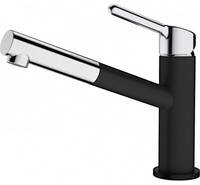 Franke Armatur Orbit In Black Matt Mit Zugauslauf / KüChenarmatur / Einhebelm...